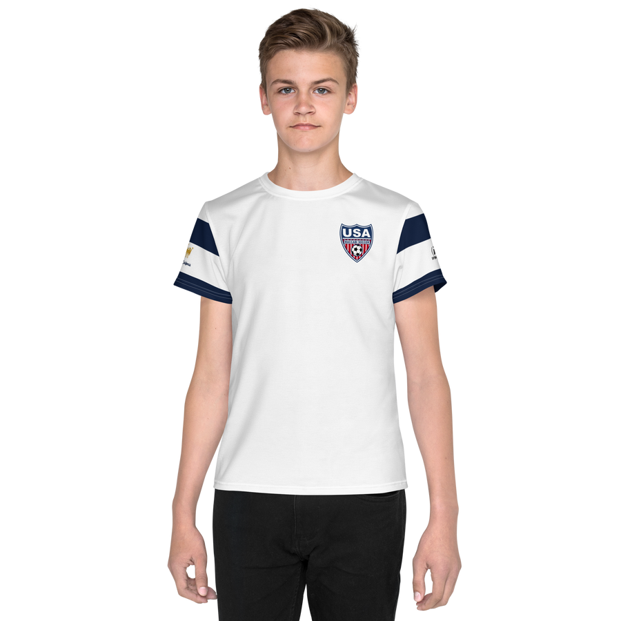 USA MACCABI ABADI - Youth crew neck t-shirt