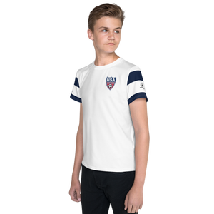 USA MACCABI ABADI - Youth crew neck t-shirt