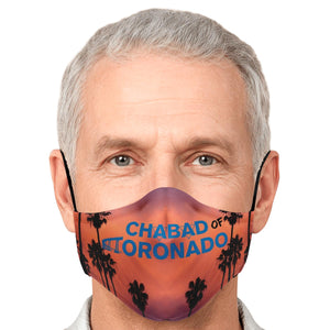 CHABAD CORONADO SUNSET - Printed Face mask