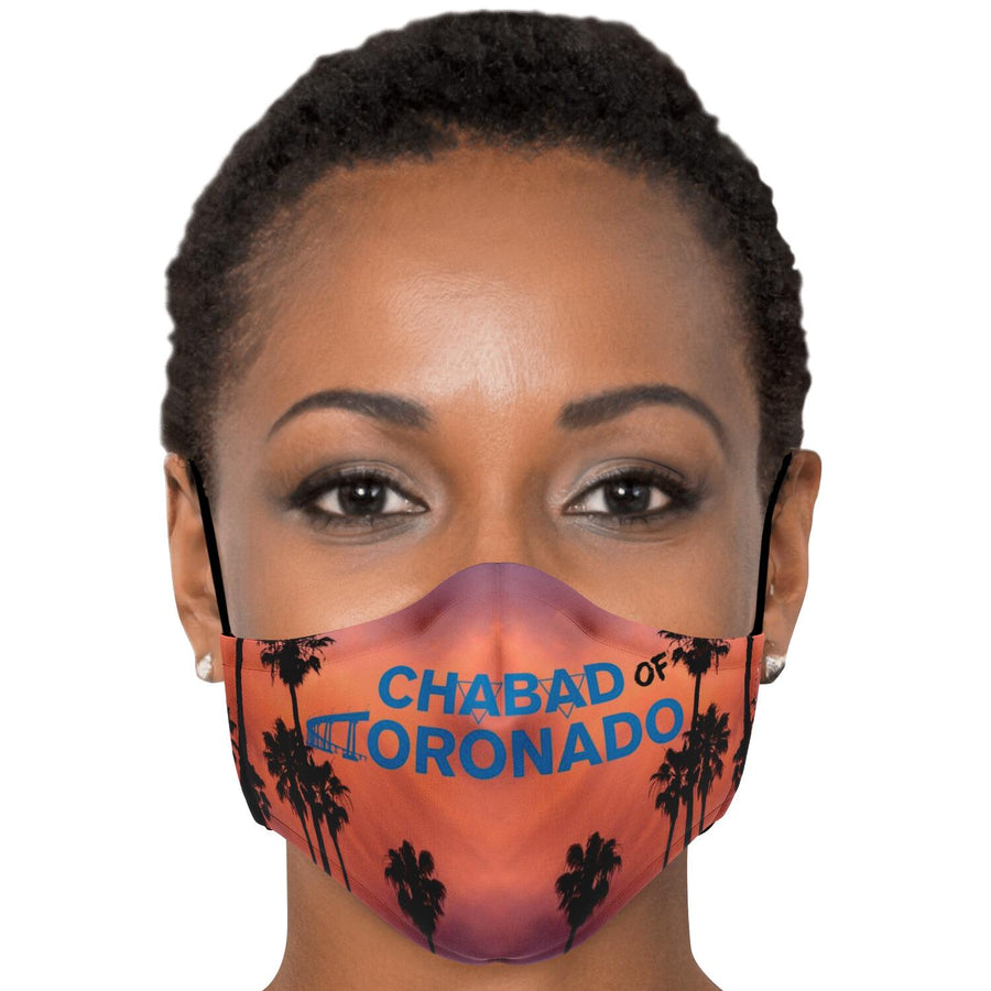 CHABAD CORONADO SUNSET - Printed Face mask