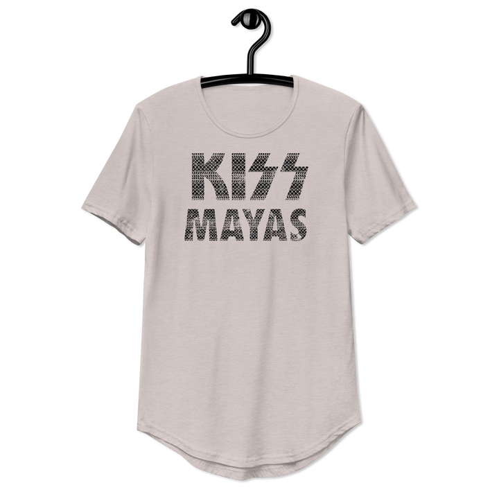 KISS MAYAS - SWEXI - Men's Curved Hem T-Shirt