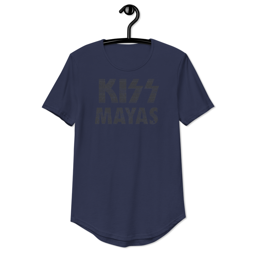 KISS MAYAS - SWEXI - Men's Curved Hem T-Shirt