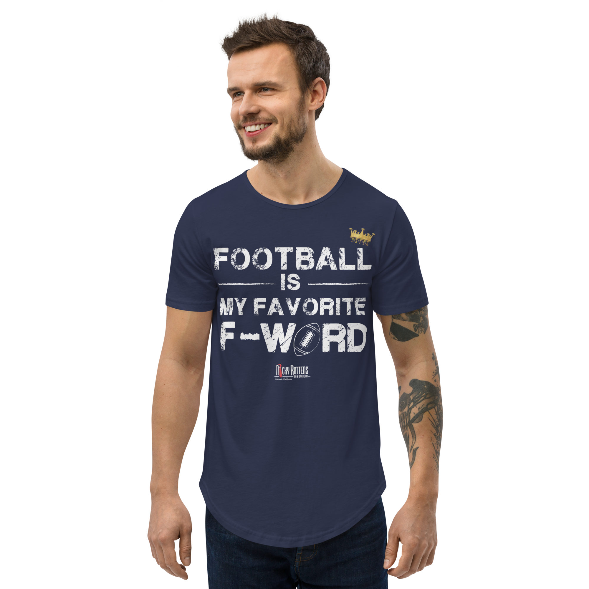 NFL Men's T-Shirt - Navy - S