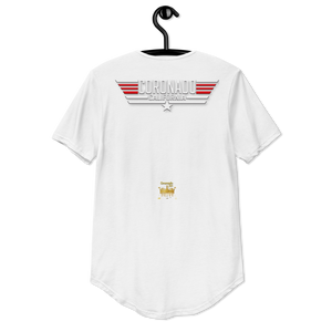 Coronado California Top Gun - Men's Curved Hem T-Shirt