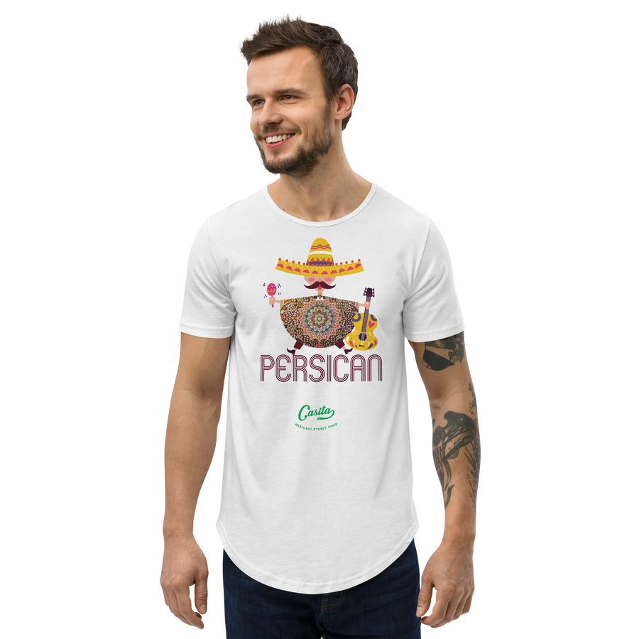 Persican - Lenny's Casita - Men's Curved Hem T-Shirt