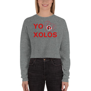YO (heart) XOLOS - Crop Sweatshirt