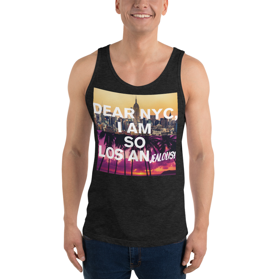 Dear NYC I am so Los AnJealous- Unisex Tank Top