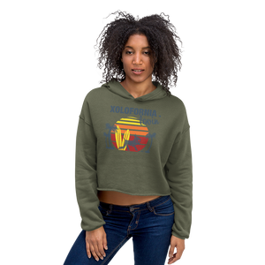 XOLOFIRNIA LOVIN' - Crop Hoodie