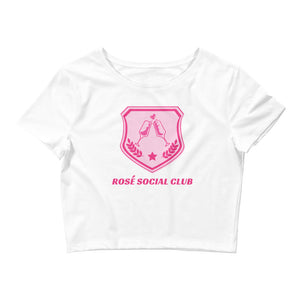 Rose Social Club - Women’s Crop Tee