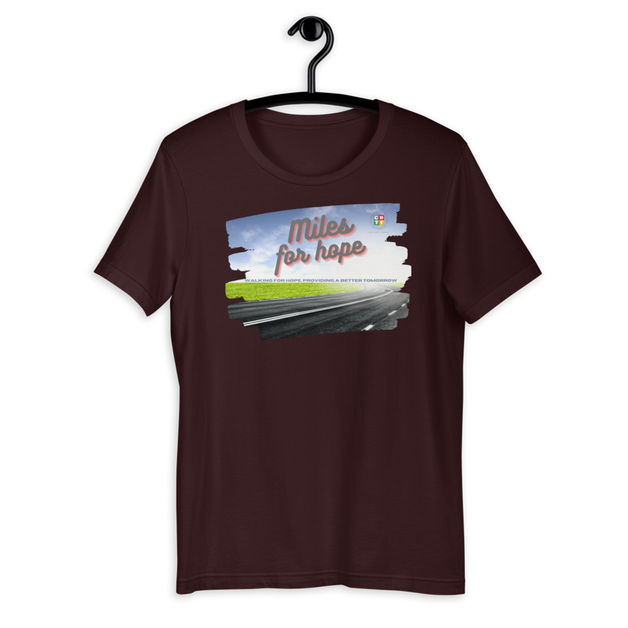 Miles for hope - Short-Sleeve Unisex T-Shirt 1