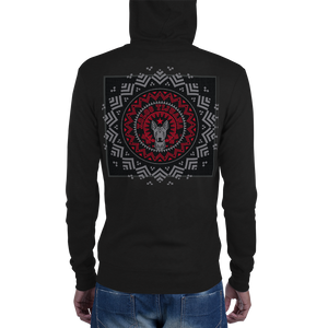 XOLOS XMAS PERRA NEGRA - Unisex zip hoodie