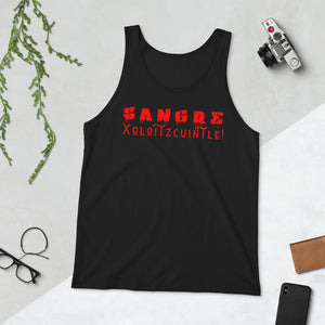 Sangre Xoloitzcuintle - Unisex  Tank Top Xolos de Tijuana