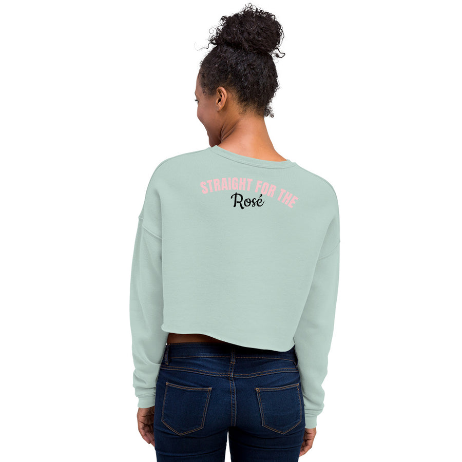 Straight for the rose - Crop Sweatshirt