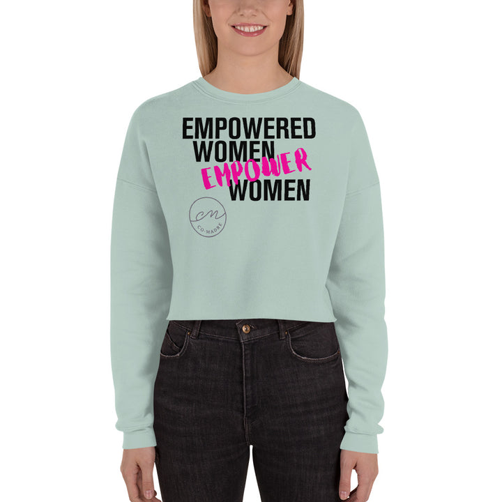 EMPOWERED WOMEN - Crop Sweatshirt