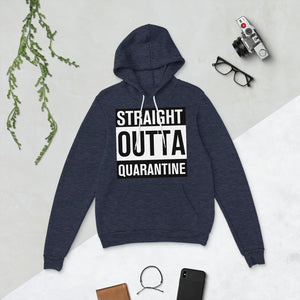 STRAIGHT OUTTA QUARANTINE - Unisex hoodie