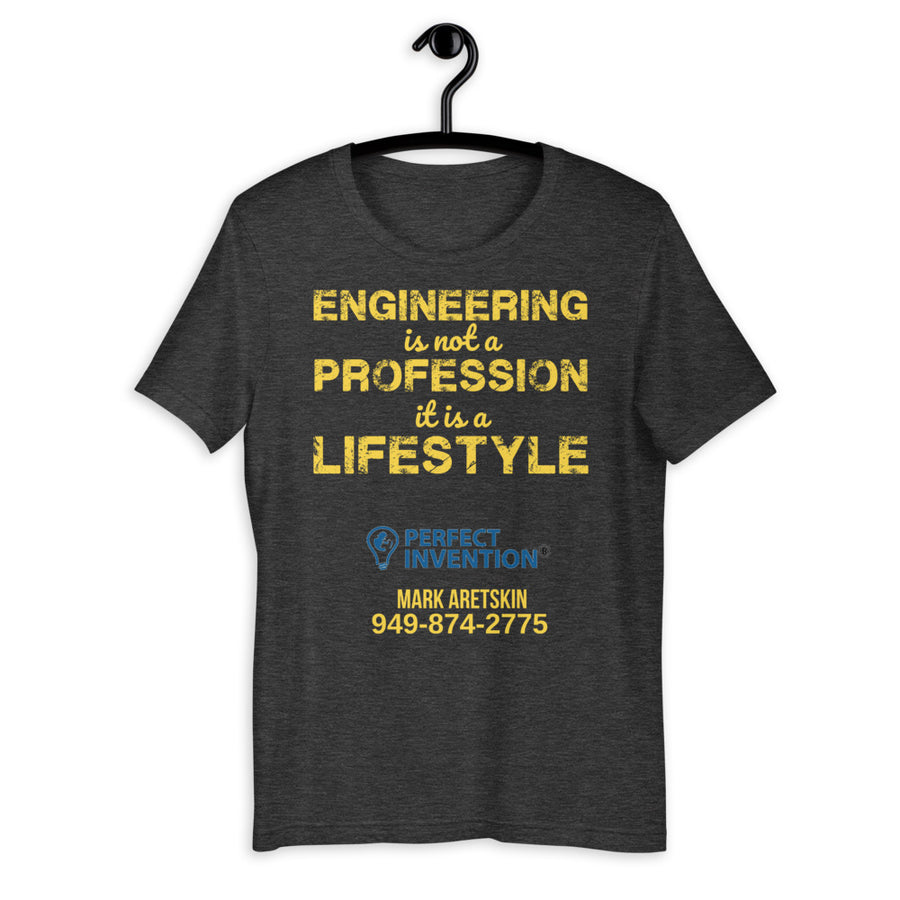 engineering is not a profession it is a lifestyle - Mark -Short-Sleeve Unisex T-Shirt
