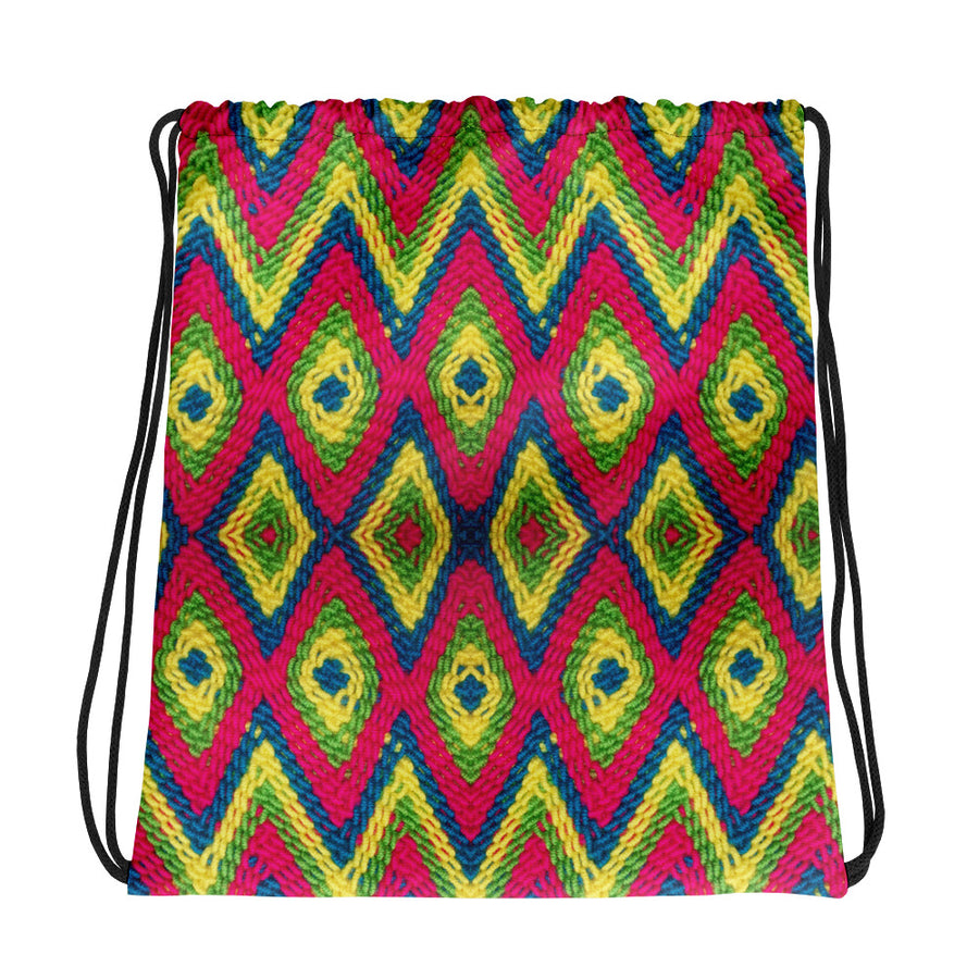wayuu print - Drawstring bag