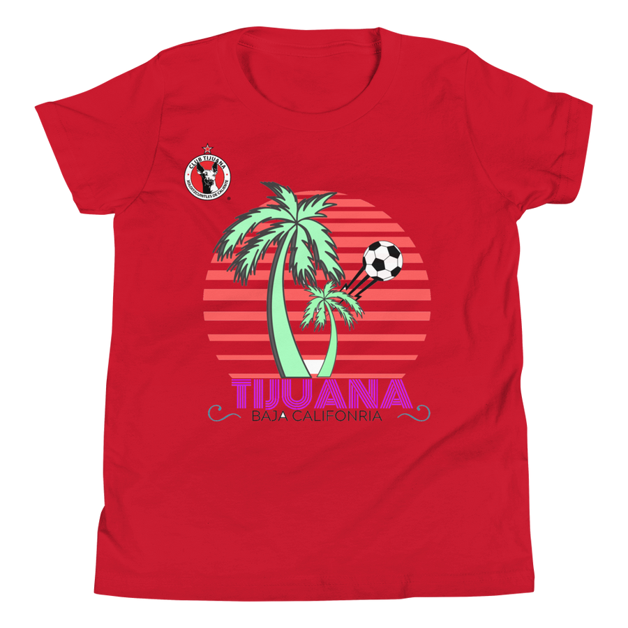 TIJUANA BC RETRO  - Youth Short Sleeve T-Shirt