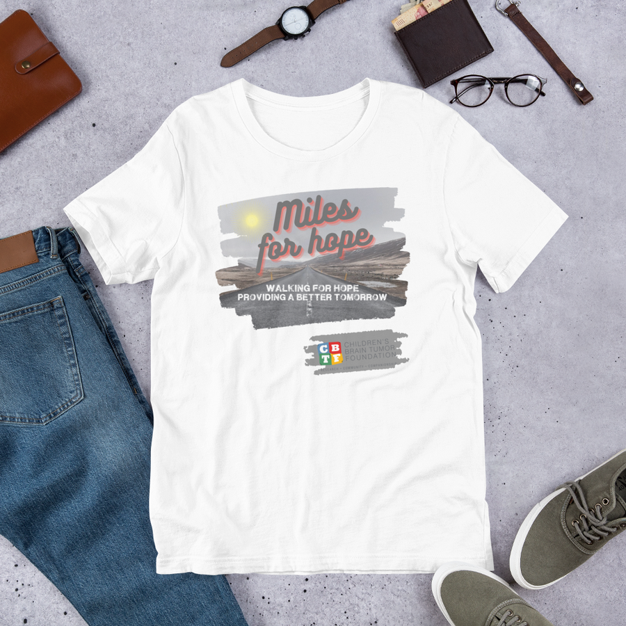 Miles for Hope - Short-Sleeve Unisex T-Shirt 2