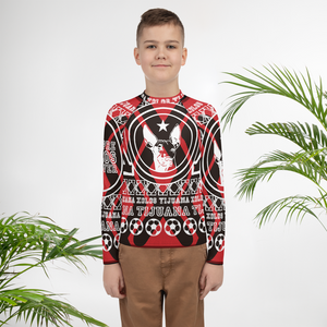 XOLOS XMAS XX Ugly Christmas Sweater - Youth Rash Guard