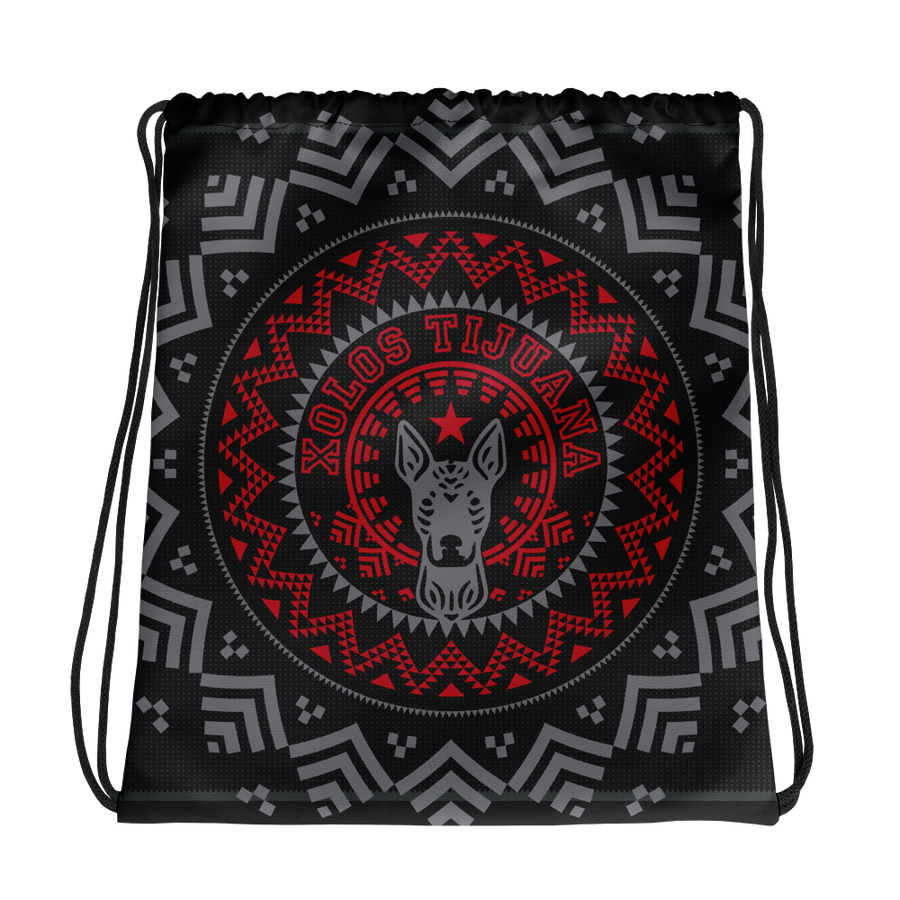 XOLOS XMAS PERRA NEGRA - Drawstring bag