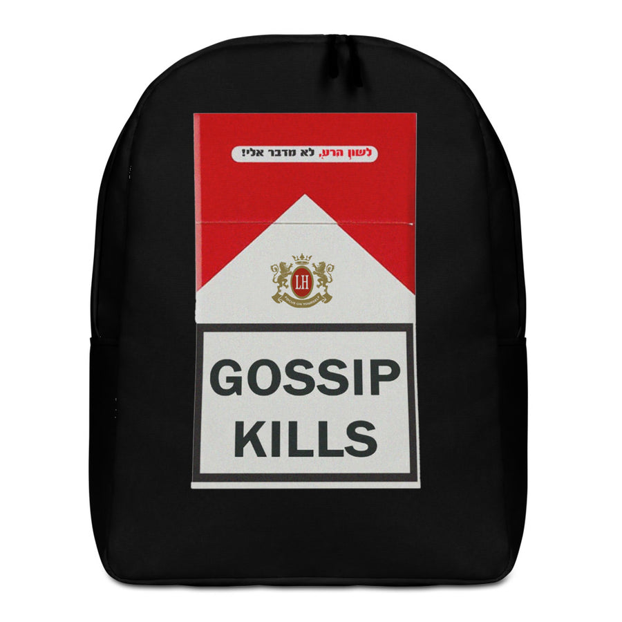 GOSSIP KILLS - Minimalist Backpack