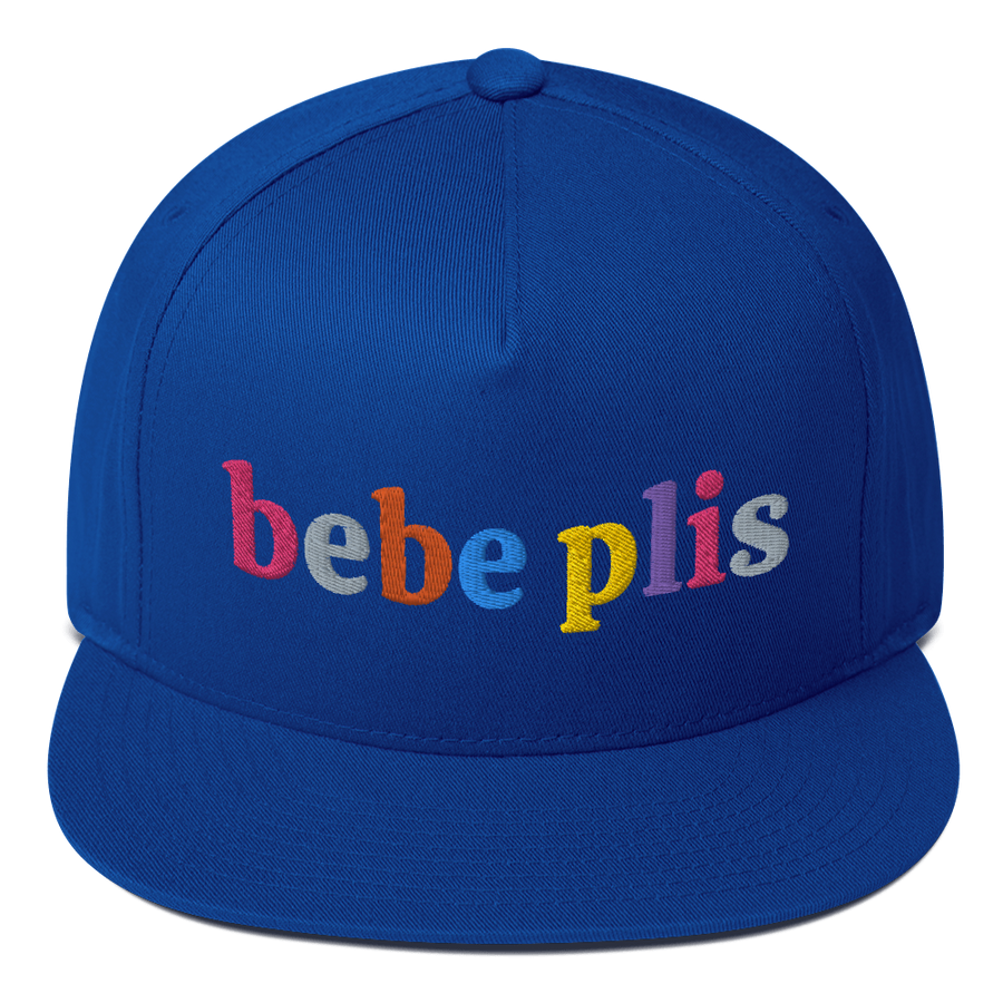 BEBE PLIS - Flat Bill Cap