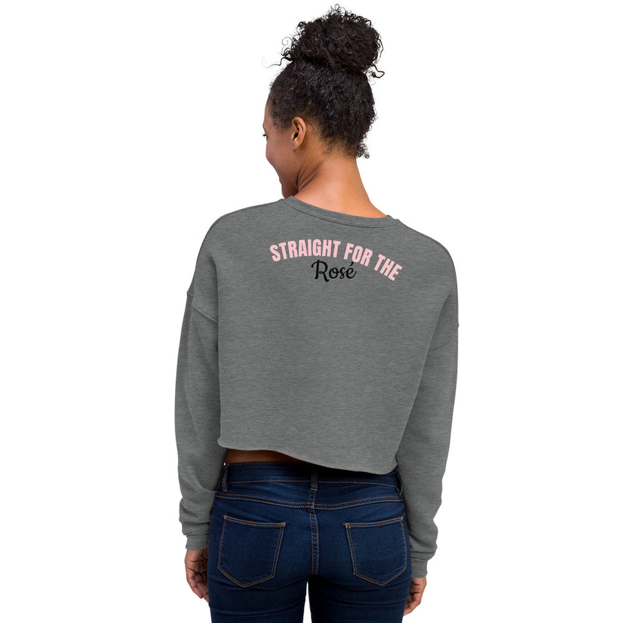 Straight for the rose - Crop Sweatshirt