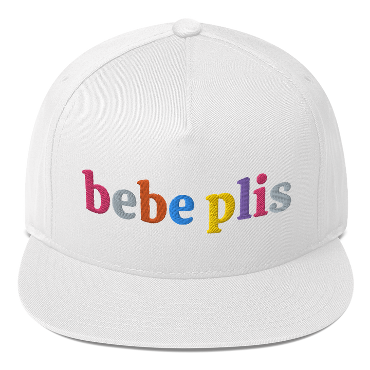 BEBE PLIS - Flat Bill Cap