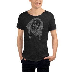 Everything's gonna be arrraaaight - Men's Raw Neck Tee Bob Marley