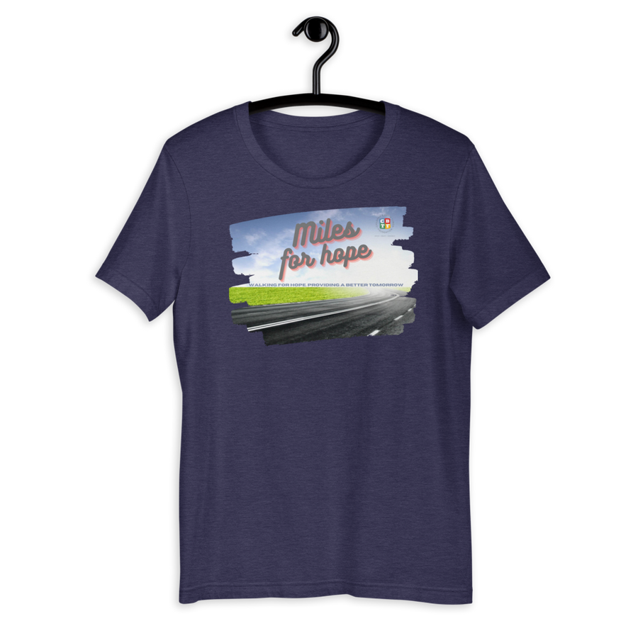 Miles for hope - Short-Sleeve Unisex T-Shirt 1