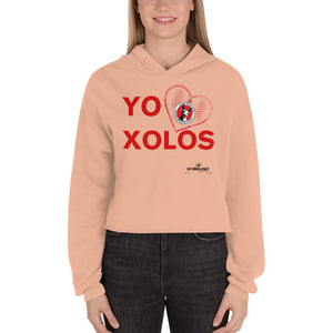 YO (heart) XOLOS - Crop Hoodie