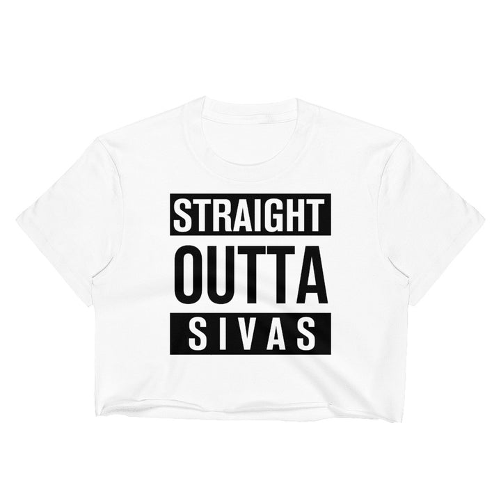 STRAIGHT OUTTA SIVAS - Women's Crop Top