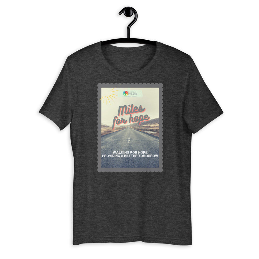 Miles for hope - Short-Sleeve Unisex T-Shirt 3