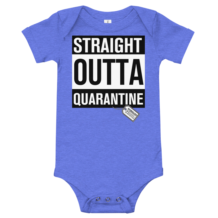 straight outta quarantine - T-Shirt