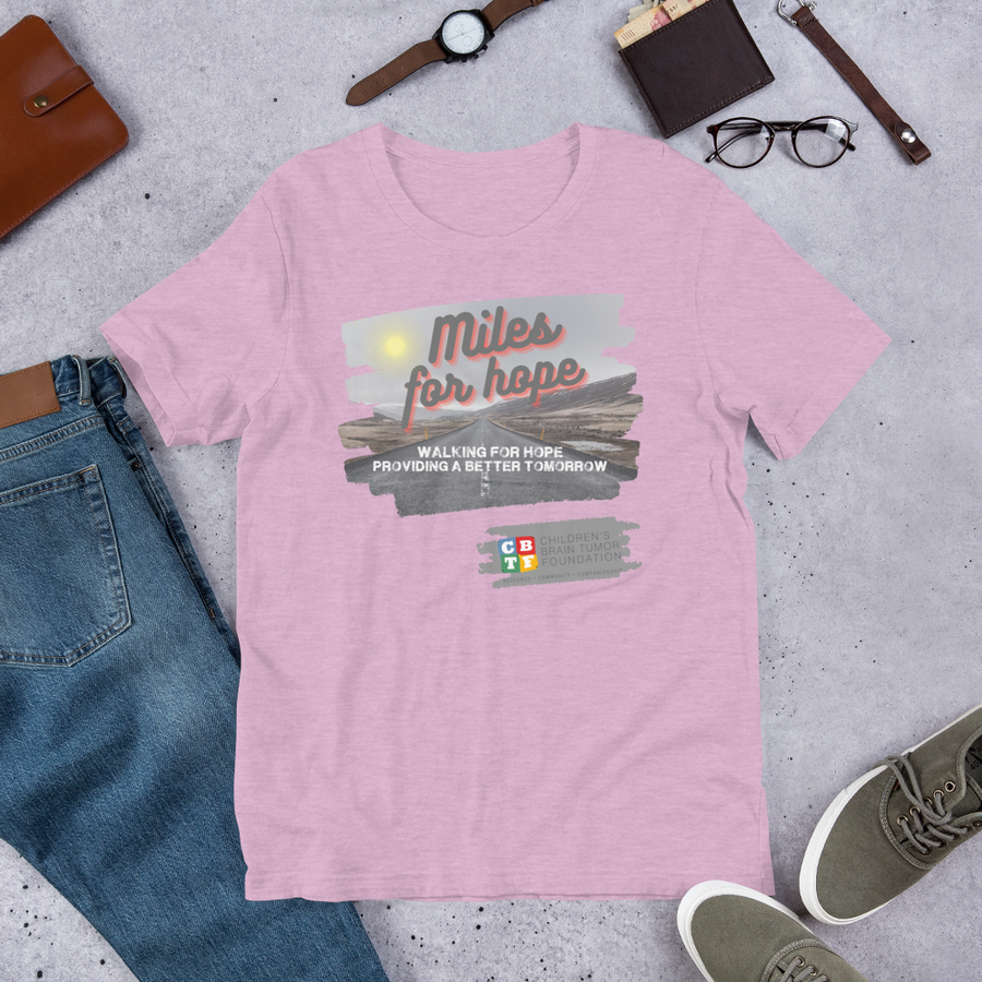Miles for Hope - Short-Sleeve Unisex T-Shirt 2