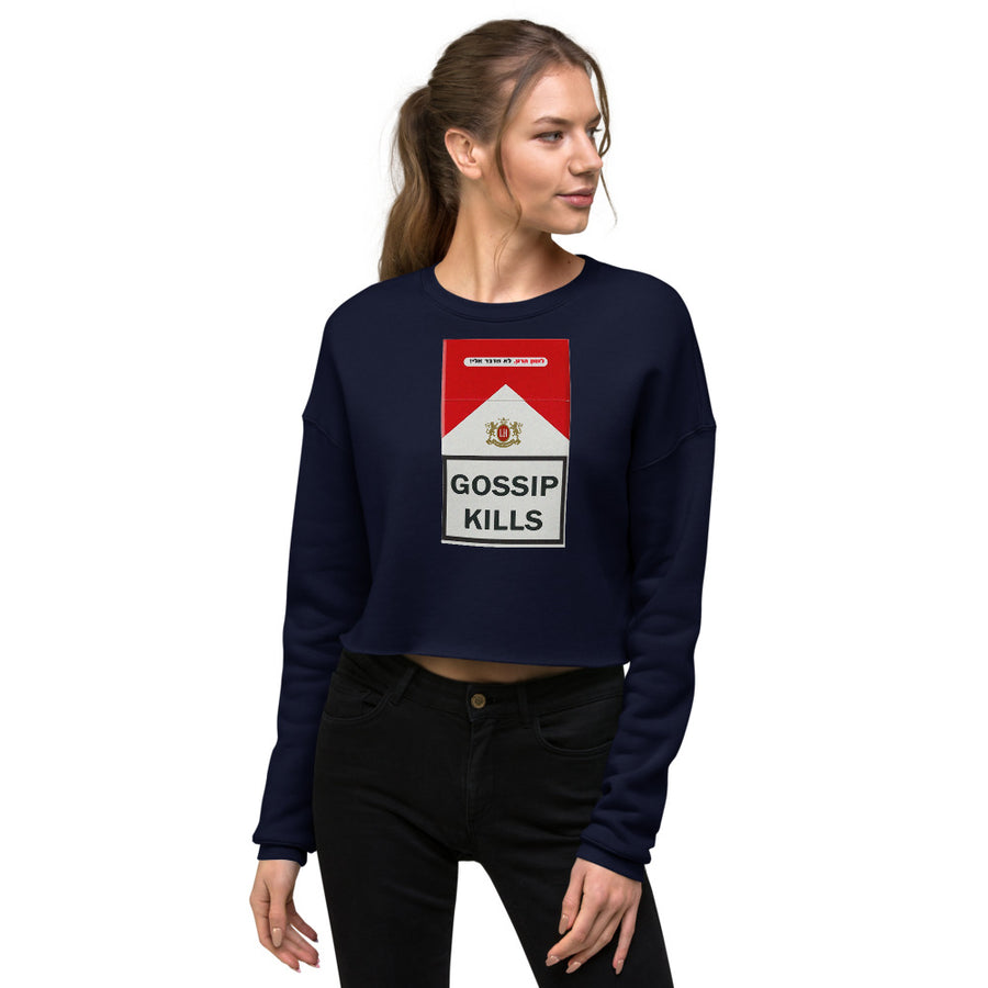 GOSSIP KILLS  - Crop Sweatshirt