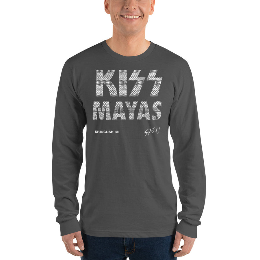 Kiss Mayass - Long sleeve t-shirt