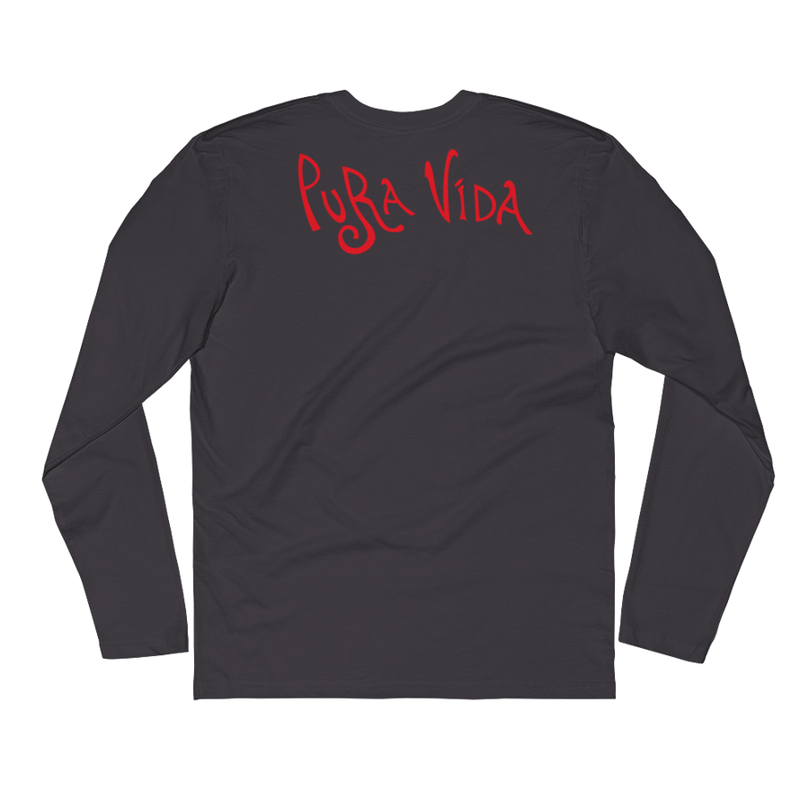 Xolos Pura Vida Calavera - Long Sleeve Fitted Crew