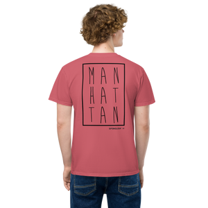 MAN HAT TAN - Unisex garment-dyed pocket t-shirt