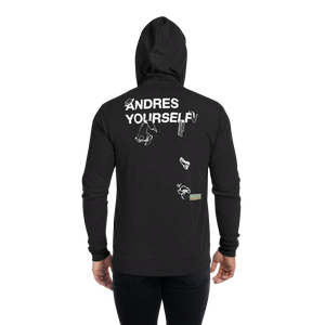 Andres Yourself - Unisex zip hoodie