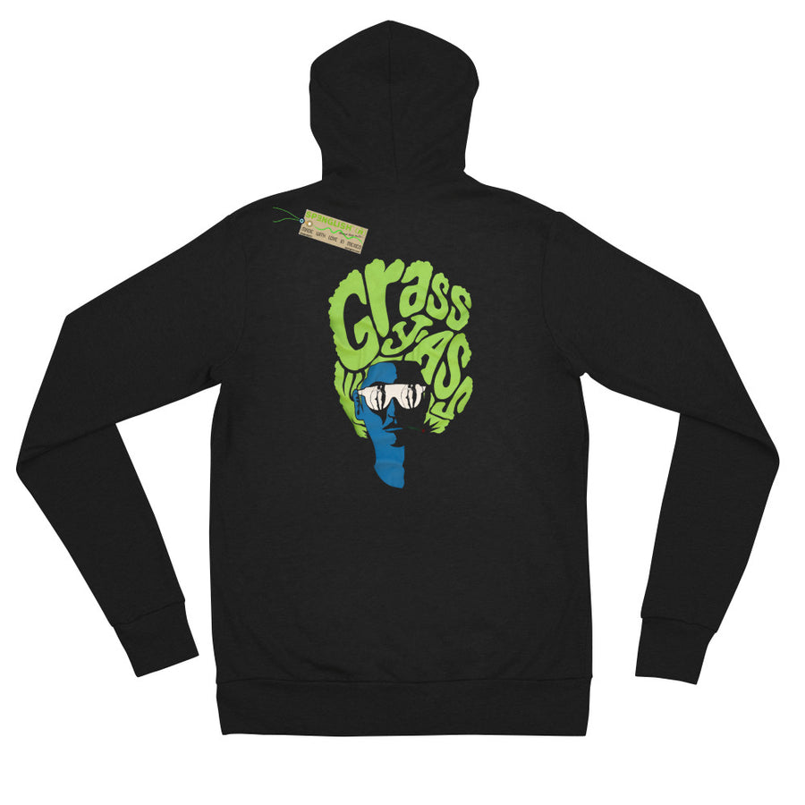 Grassyass - Unisex zip hoodie