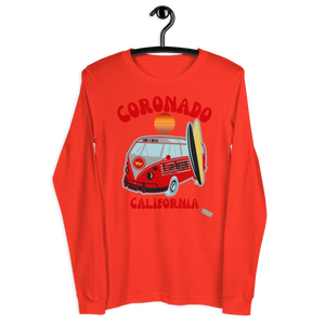 Coronado California Comby NR - Unisex Long Sleeve Tee