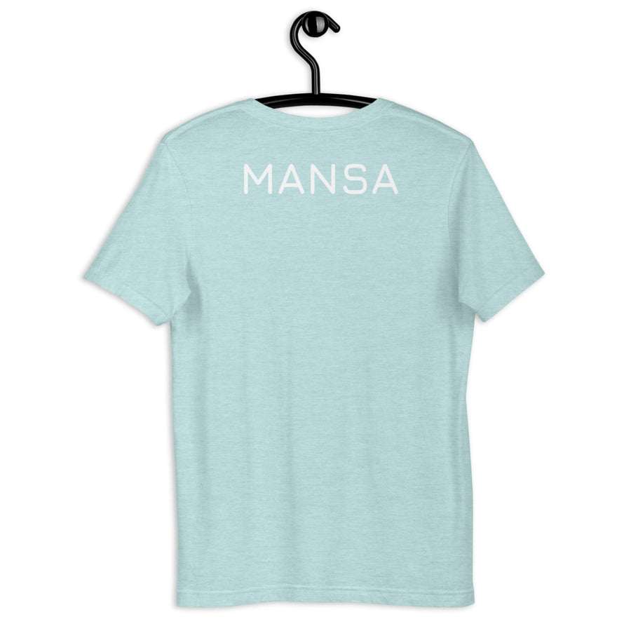 mansa back  - Short-Sleeve Unisex T-Shirt