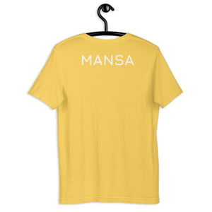 mansa back  - Short-Sleeve Unisex T-Shirt