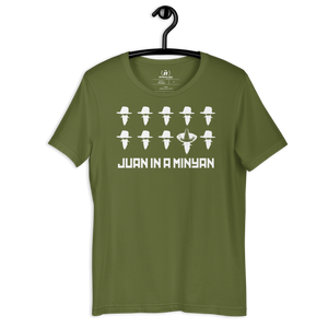 Juan in a Minyan - Unisex t-shirt