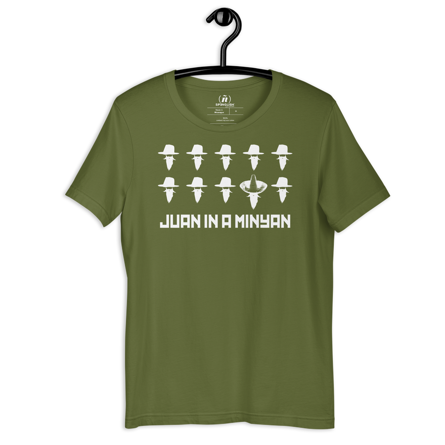 Juan in a Minyan - Unisex t-shirt
