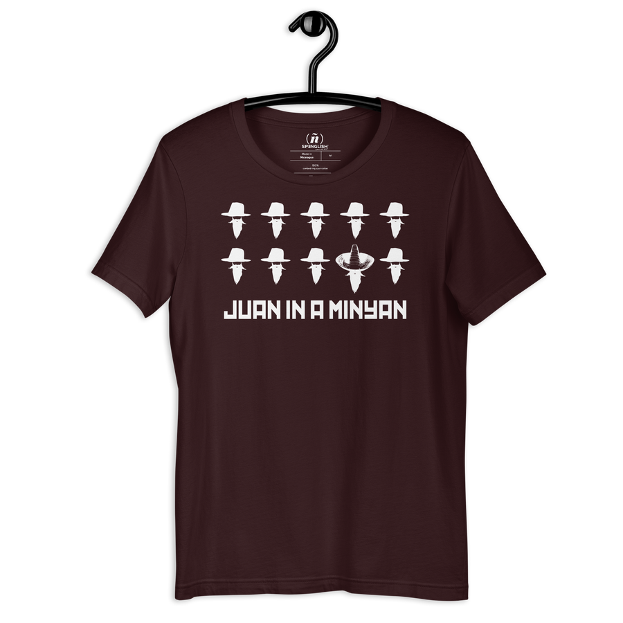 Juan in a Minyan - Unisex t-shirt