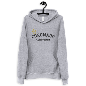 Coronado California - Unisex sueded fleece hoodie