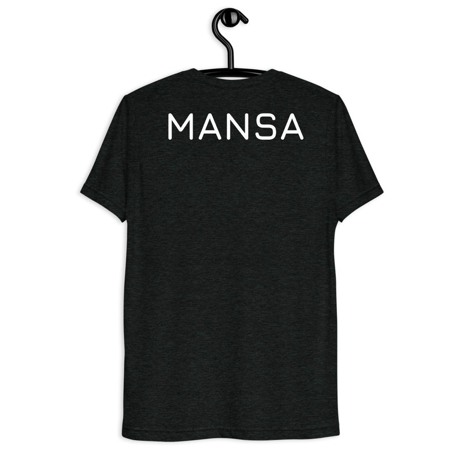 mansa across back  chest logo - Short sleeve t-shirt